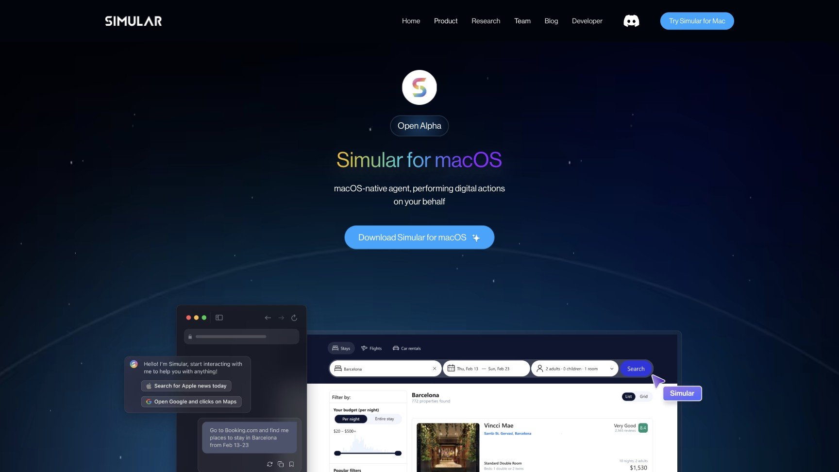 Simular screenshot 1